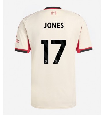 Liverpool Curtis Jones #17 Udebanetrøje 2025-26 Kortærmet